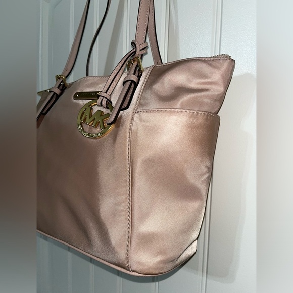 Michael Kors Blush Nylon Tote - Picture 12 of 16